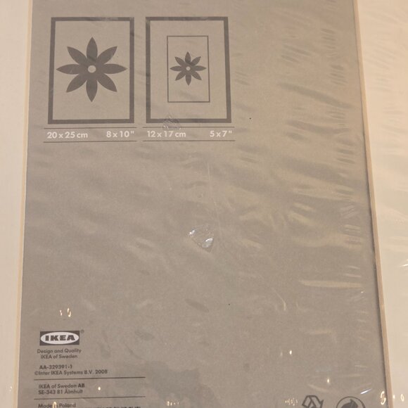 IKEA RIBBA 8x10 Frame w/ Mat, Black – New, Sealed - Picture 4 of 4